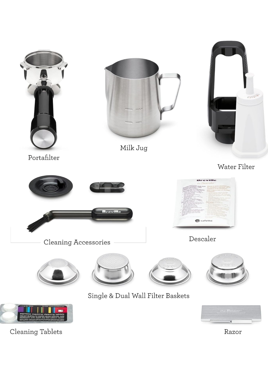Breville Barista Touch Impress complete kit — everything included in the box, smart home luxury investment · Élevé Society