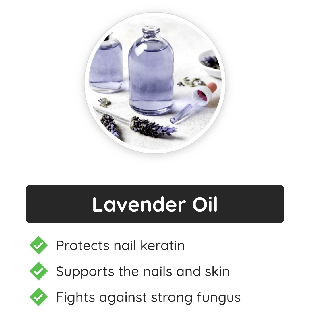 Lavender Oil antifungal nail protection