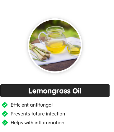 Lemongrass Oil antifungal anti-inflammatory