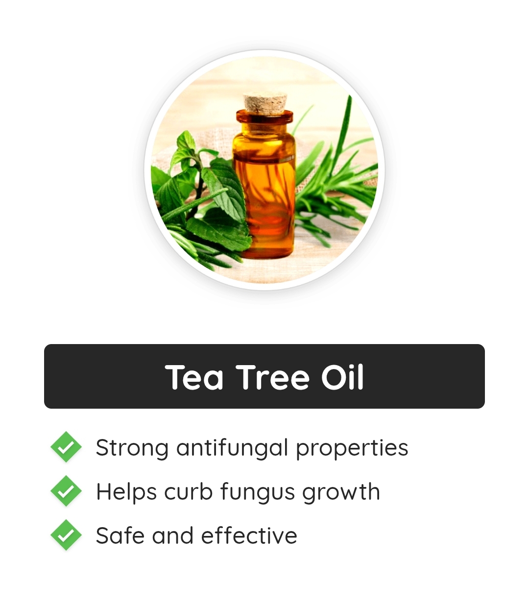 Tea Tree Oil Kerassentials antifungal ingredient